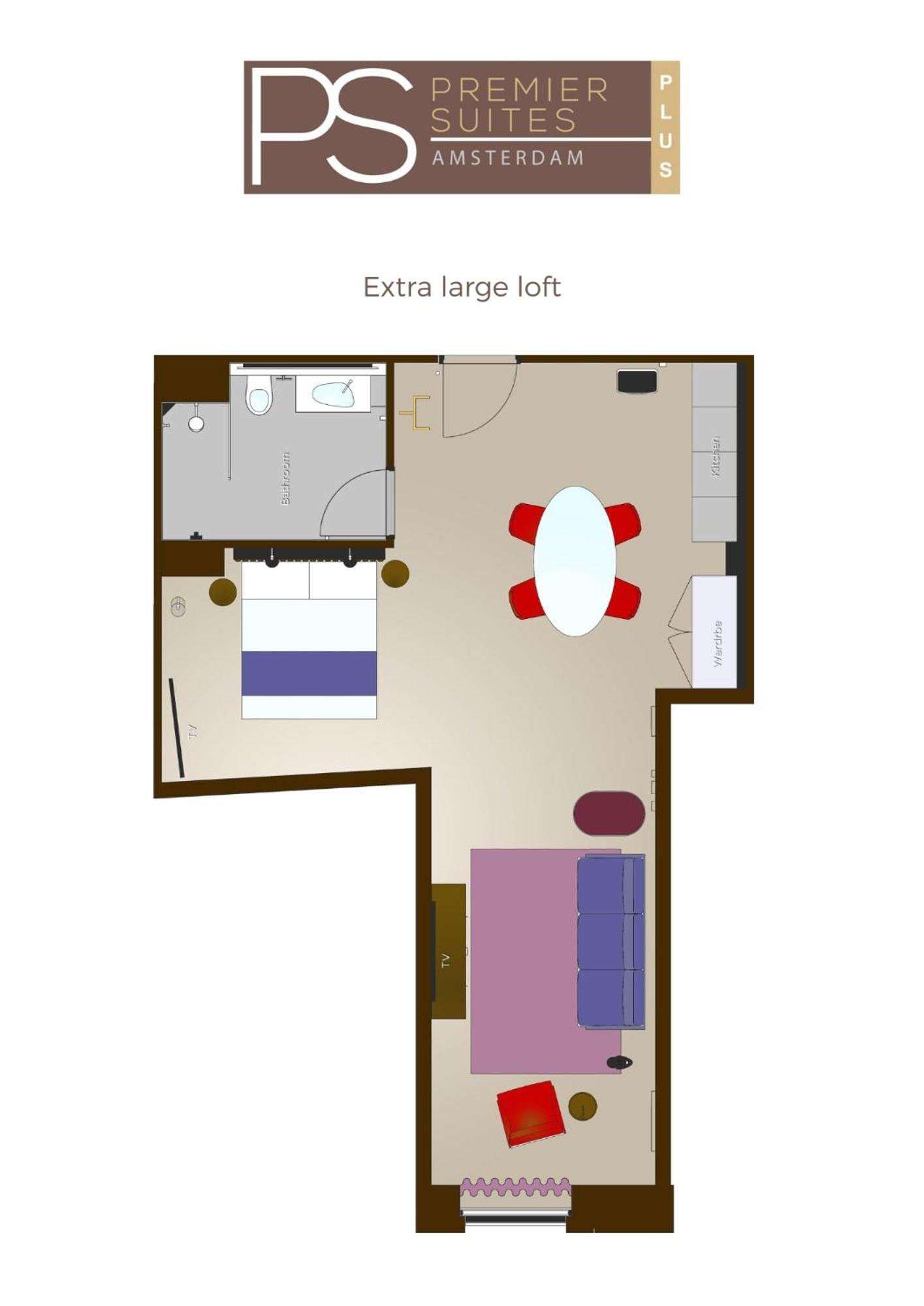 Premier Suites Amsterdam Pokoj fotografie